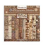Stamperia Scrapbooking Pad 10 sheets 30.5 x 30.5 (12x12) Maxi Background selection Coffee And Chocolate