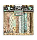 Stamperia Land of Pharaohs Backgrounds 8x8 Inch Paper Pack (SBBS106)