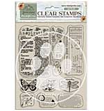 SO: Stamperia Create Happiness Secret Diary Clear Stamps Inspiration