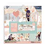 Stamperia Love Story 8x8 Inch Paper Pack