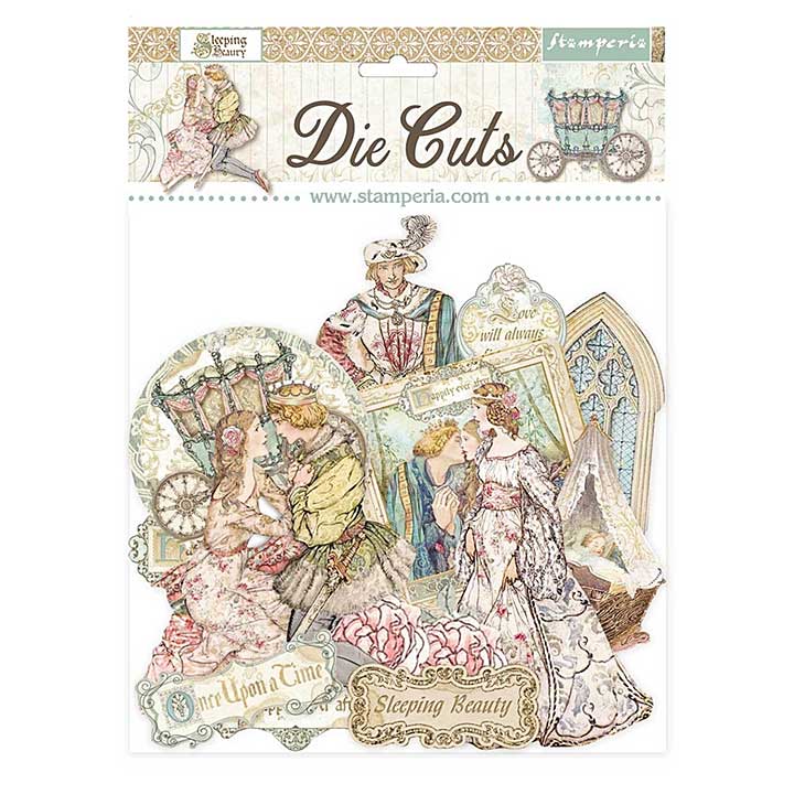 Stamperia Sleeping Beauty Die Cuts