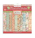 Stamperia Casa Granada Maxi Backgrounds 12x12 Inch Paper Pack