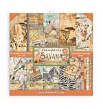 Stamperia Savana 8x8 Inch Paper Pack