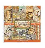 Stamperia Savana 12x12 Inch Paper Pack