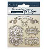 Stamperia Decorative Chips Sweet Memories