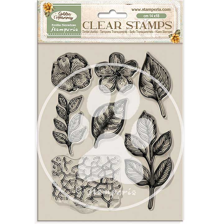 Stamperia Golden Harmony Clear Stamps