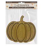 Stamperia MDF Crafty Shapes Blanks Golden Harmony Pumpkins