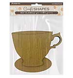 SO: Stamperia MDF Crafty Shapes Blanks Golden Harmony Cup