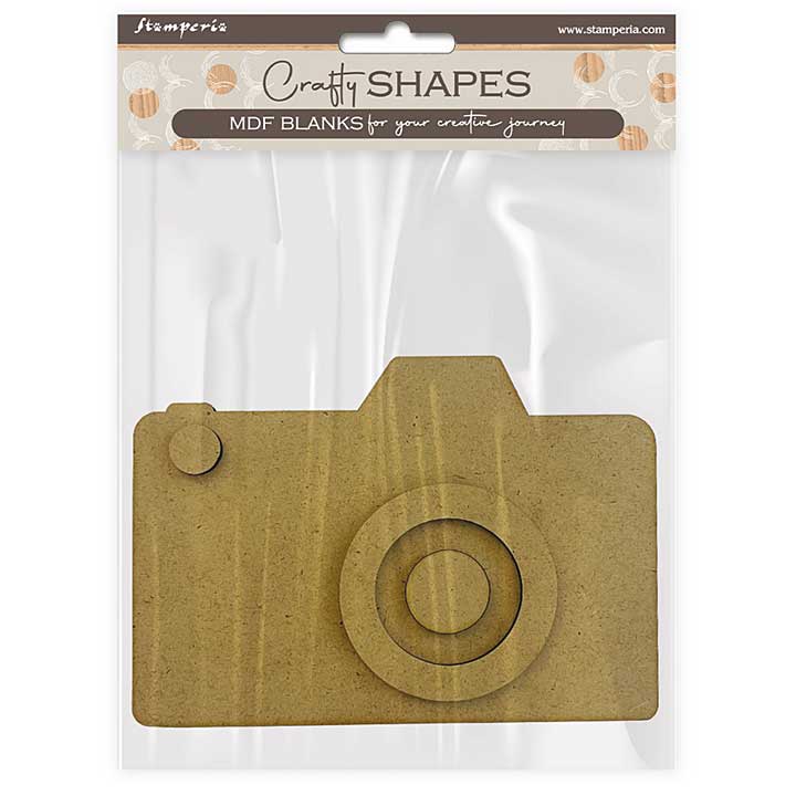 Stamperia MDF Crafty Shapes Blanks Create Happiness Dewdrops Art Of Photograph