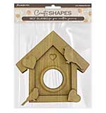 Stamperia MDF Crafty Shapes Blanks Create Happiness Dewdrops Nest