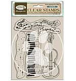 Stamperia Music Clear Stamps Violin