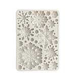 Stamperia Create Happiness Dewdrops A5 Silicon Mould Snowflakes