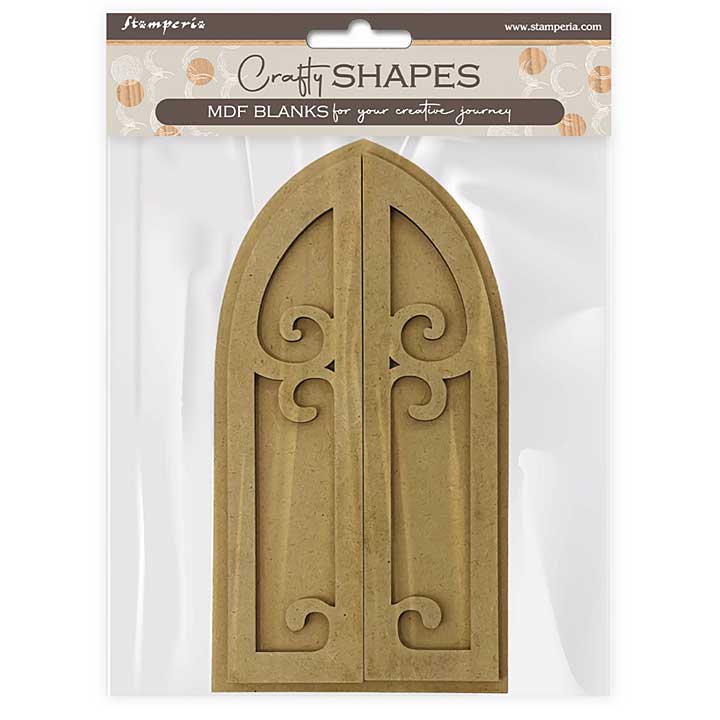 Stamperia MDF Crafty Shapes Blanks Master of Magic Window (KLSM39)