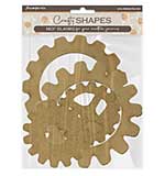 Stamperia MDF Crafty Shapes Blanks Master of Magic Gears (KLSM37)