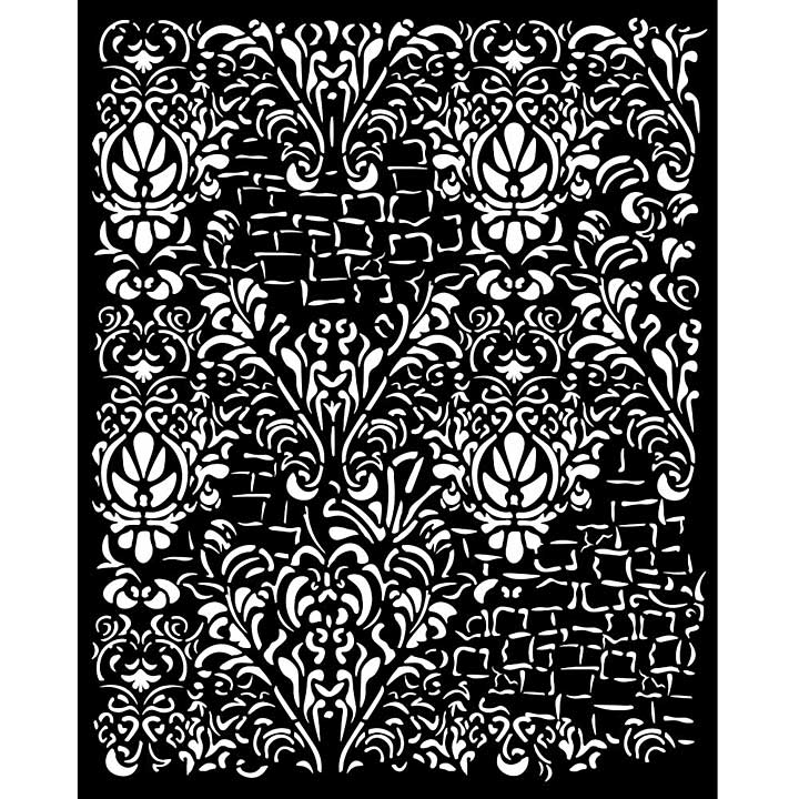 Stamperia Master of Magic Thick Stencil 20x25cm Tapestry (KSTD173)