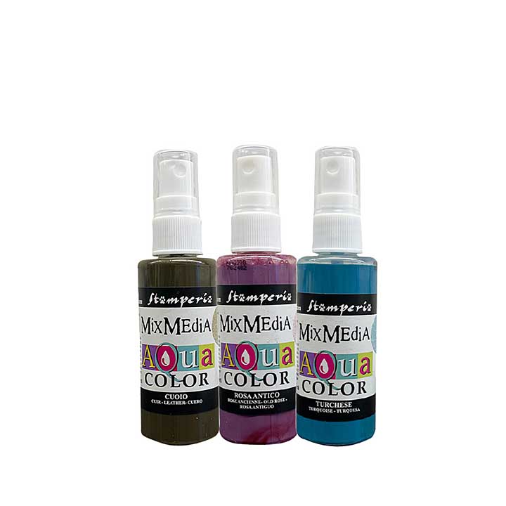 Stamperia Master of Magic Aquacolor Paint Kit (3pcs) (KAQXMM)