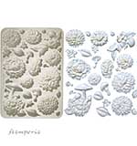 Stamperia Master of Magic A5 Silicon Mould Peony (KACMA570)