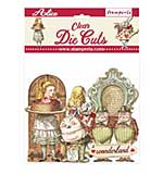 Stamperia Alice Through the Looking Glass Clear Die Cuts