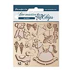 Stamperia Decorative Chips Daydream Kite