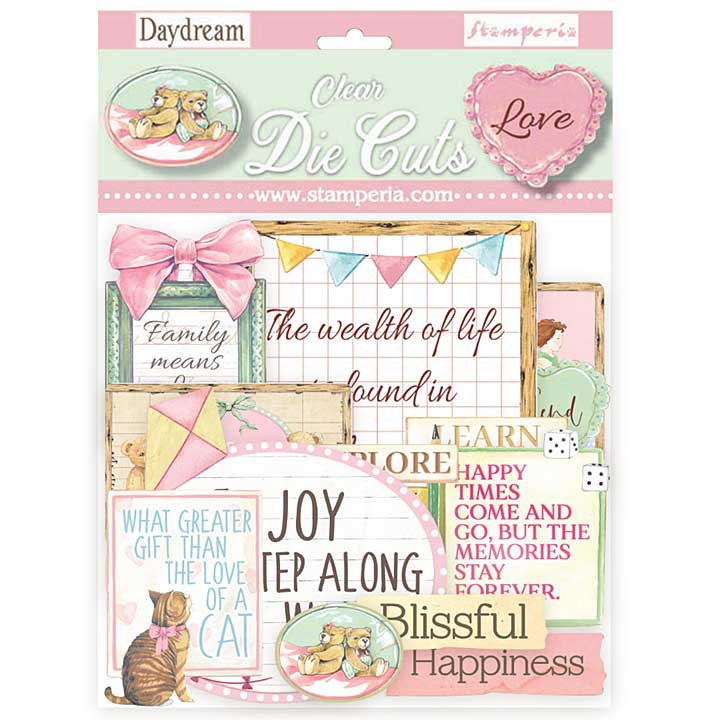 Stamperia Daydream Clear Die Cuts