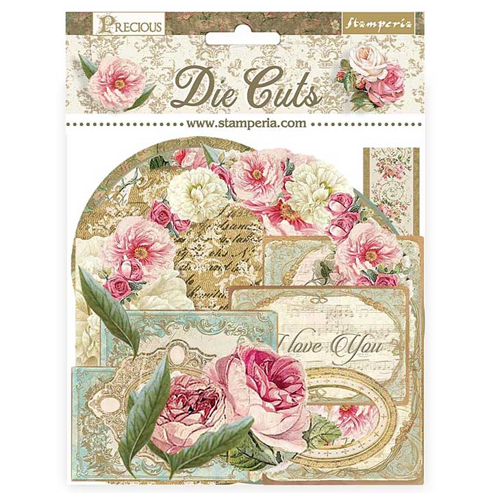Stamperia Precious Die Cuts (39pcs)