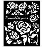 Stamperia Timeless Thick Stencil 20x25cm Roses
