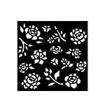 Stamperia Timeless Thick Stencil 12x12cm Buds Pattern