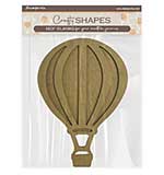Stamperia Timeless MDF Crafty Shapes Blanks Air Balloon