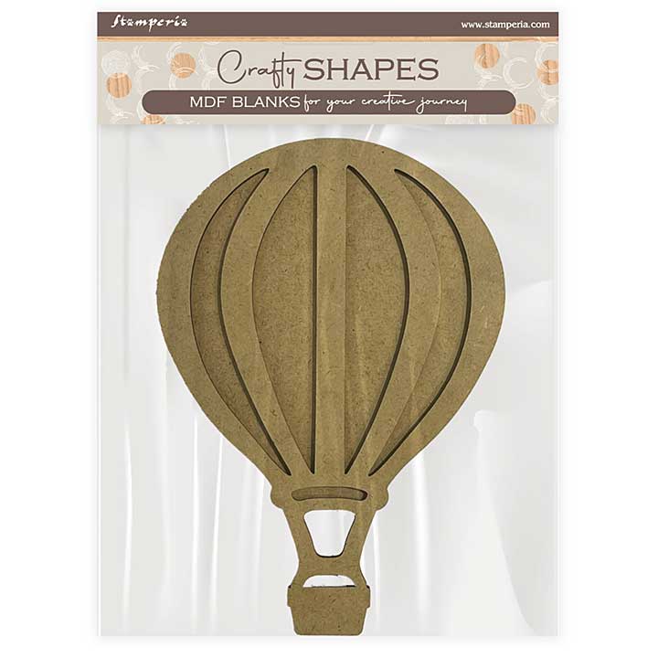 Stamperia Timeless MDF Crafty Shapes Blanks Air Balloon