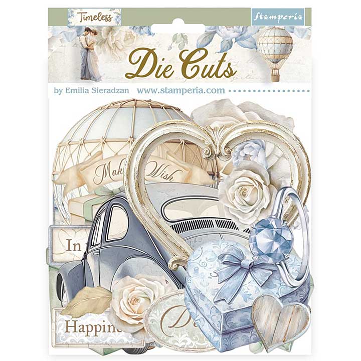 Stamperia Timeless Die Cuts (50pcs)