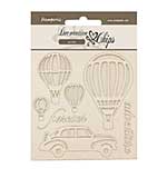 Stamperia Timeless Decorative Chips Air Balloons