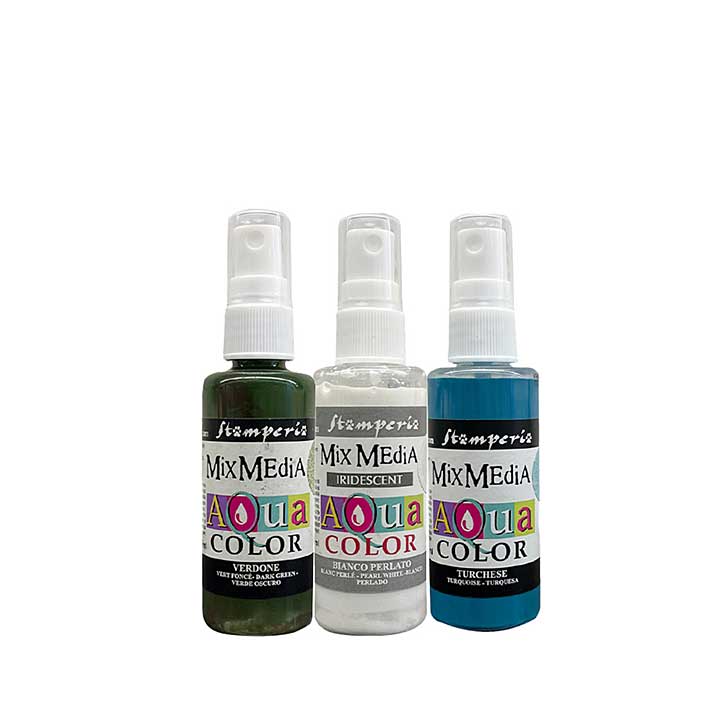 Stamperia Timeless Aquacolor Paint Kit (3pcs)