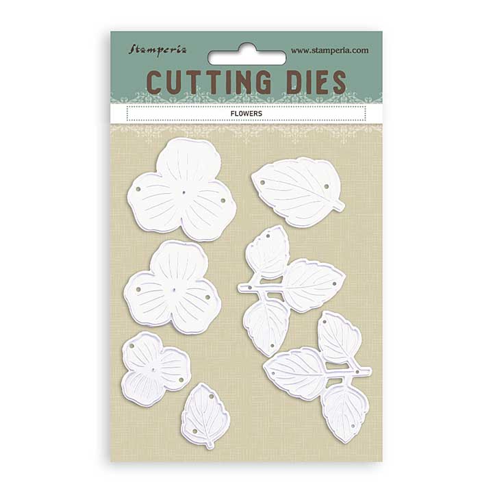 SO: Stamperia Flowers A6 Cutting Dies