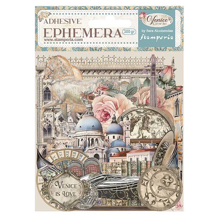 Stamperia Venice City of Art Ephemera (40pcs)