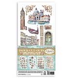 Stamperia Venice City of Art 6x12 Inch Paper Cut-outs (4pcs)
