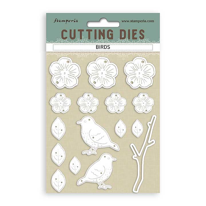 Stamperia Birds A6 Cutting Dies
