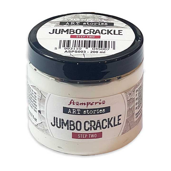 Stamperia Art Stories Texture Paste Jumbo Crackle Step 2 200ml