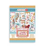 Stamperia Candy Christmas A5 Washi Pad (8pcs)
