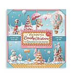 SO: Stamperia Candy Christmas 8x8 Inch Paper Pack Maxi (Single Face)