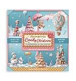 Stamperia Candy Christmas 12x12 Inch Paper Pack Maxi (Single Face)