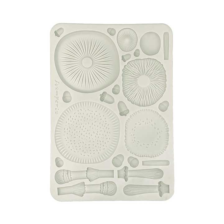 Stamperia Whispering Woods A5 Soft Mould Mushrooms 3D