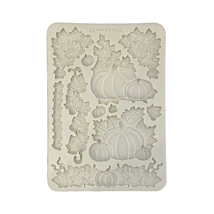 Stamperia Whispering Woods A5 Soft Mould Pumpkins