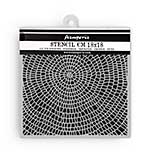 SO: Stamperia Whispering Woods Thick Stencil 18x18cm Bark Pattern