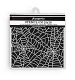Stamperia Whispering Woods Thick Stencil 18x18cm Spider Pattern