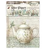 Stamperia Herbarium Silvae A6 Mini Rice Paper (8pcs)