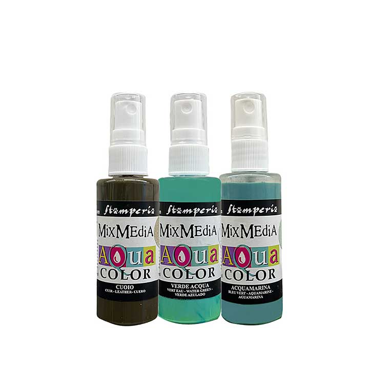 Stamperia Herbarium Silvae Aquacolor Paint Kit (3pcs)