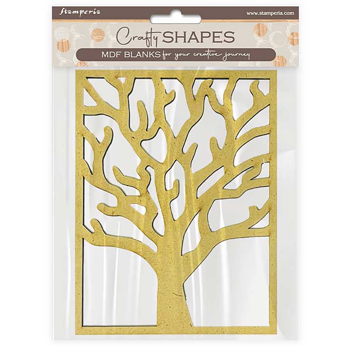 Stamperia Herbarium Silvae MDF Crafty Shapes Blanks Tree