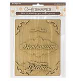 Stamperia Herbarium Silvae MDF Crafty Shapes Blanks Diary Cover