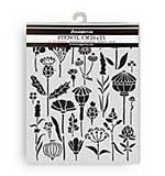 SO: Stamperia Herbarium Silvae Thick Stencil 20x25cm Herbarium