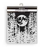 Stamperia Herbarium Silvae Thick Stencil 20x25cm Moon in the Forest